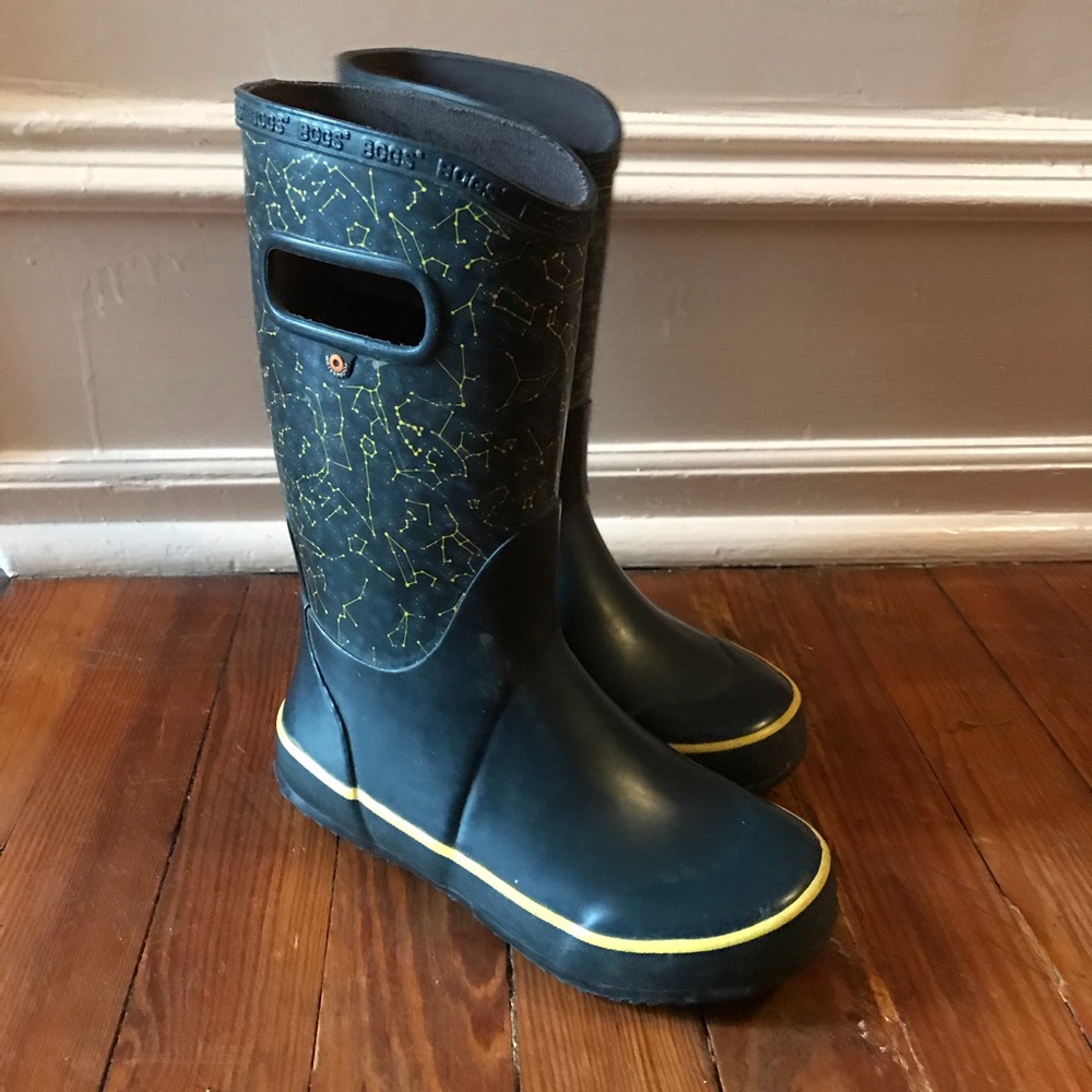 BOGS constellation child’s rain boots size 3